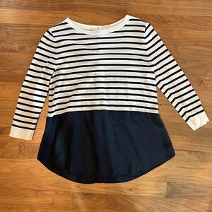 Cute Cos striped top sz xs NWOT